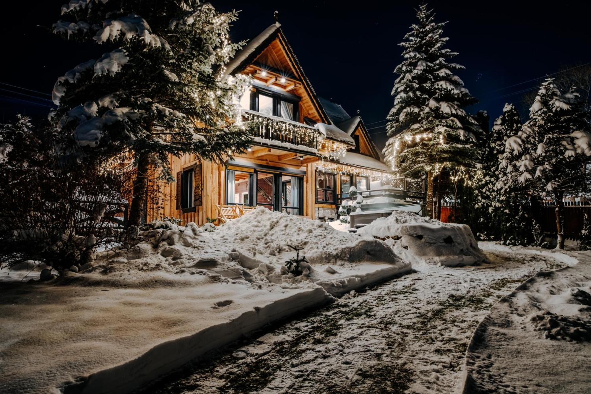 Villa Swiss Na Wylacznosc - Jacuzzi, Sauna, Bilard Kościelisko Esterno foto